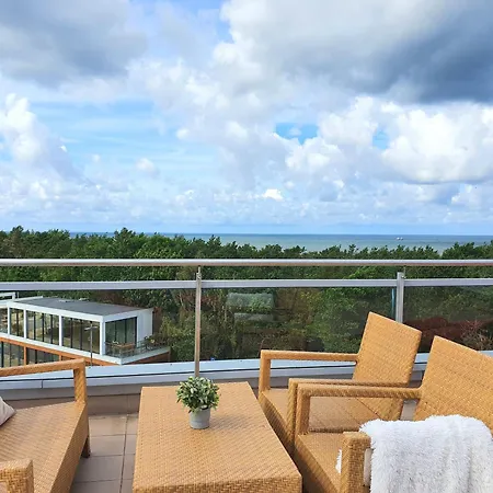 Lejlighed Apartament Z Prywatnym Tarasem Na Dachu I Widokiem Na Morze