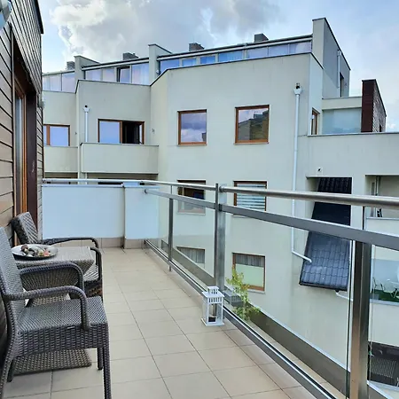 Apartament Z Prywatnym Tarasem Na Dachu I Widokiem Na Morze Lejlighed *