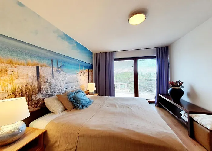 아파트 Apartament Z Prywatnym Tarasem Na Dachu I Widokiem Na Morze Władysławowo