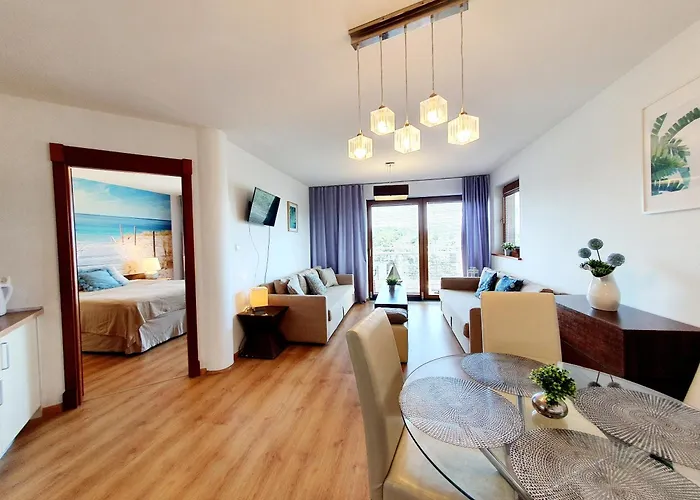 Apartament Z Prywatnym Tarasem Na Dachu I Widokiem Na Morze