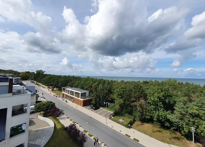 Apartament Z Prywatnym Tarasem Na Dachu I Widokiem Na Morze 아파트