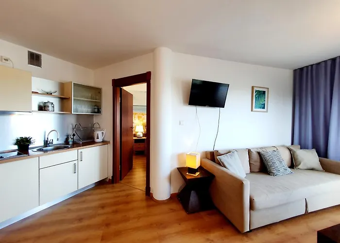 Apartament Z Prywatnym Tarasem Na Dachu I Widokiem Na Morze 아파트