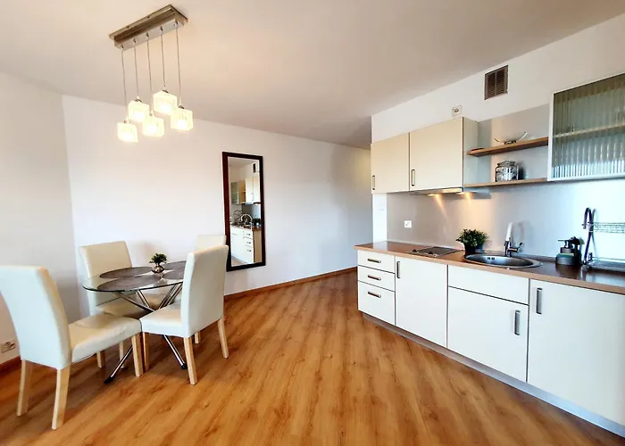 아파트 Apartament Z Prywatnym Tarasem Na Dachu I Widokiem Na Morze