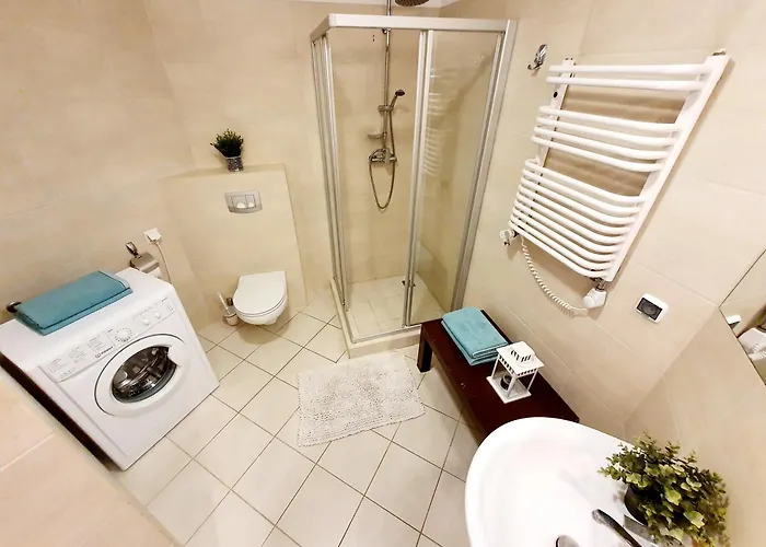 Apartament Z Prywatnym Tarasem Na Dachu I Widokiem Na Morze 아파트 *