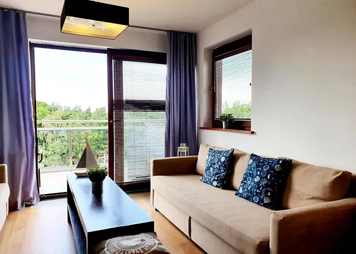 아파트 Apartament Z Prywatnym Tarasem Na Dachu I Widokiem Na Morze Władysławowo