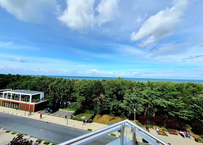 아파트 Apartament Z Prywatnym Tarasem Na Dachu I Widokiem Na Morze