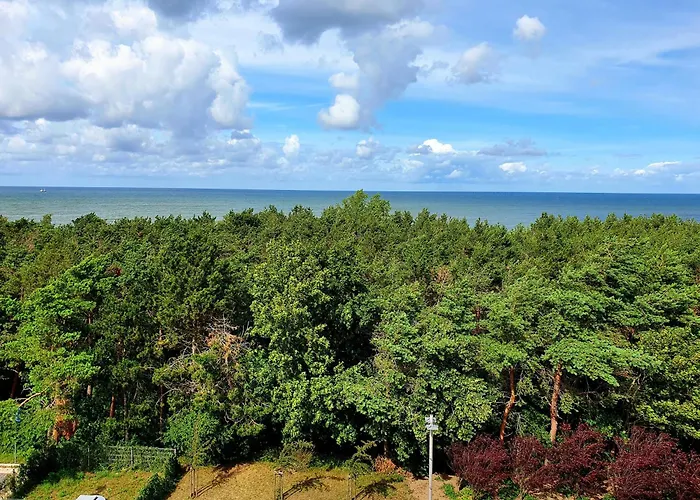 Apartament Z Prywatnym Tarasem Na Dachu I Widokiem Na Morze * Władysławowo