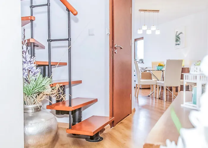 아파트 Apartament Z Prywatnym Tarasem Na Dachu I Widokiem Na Morze